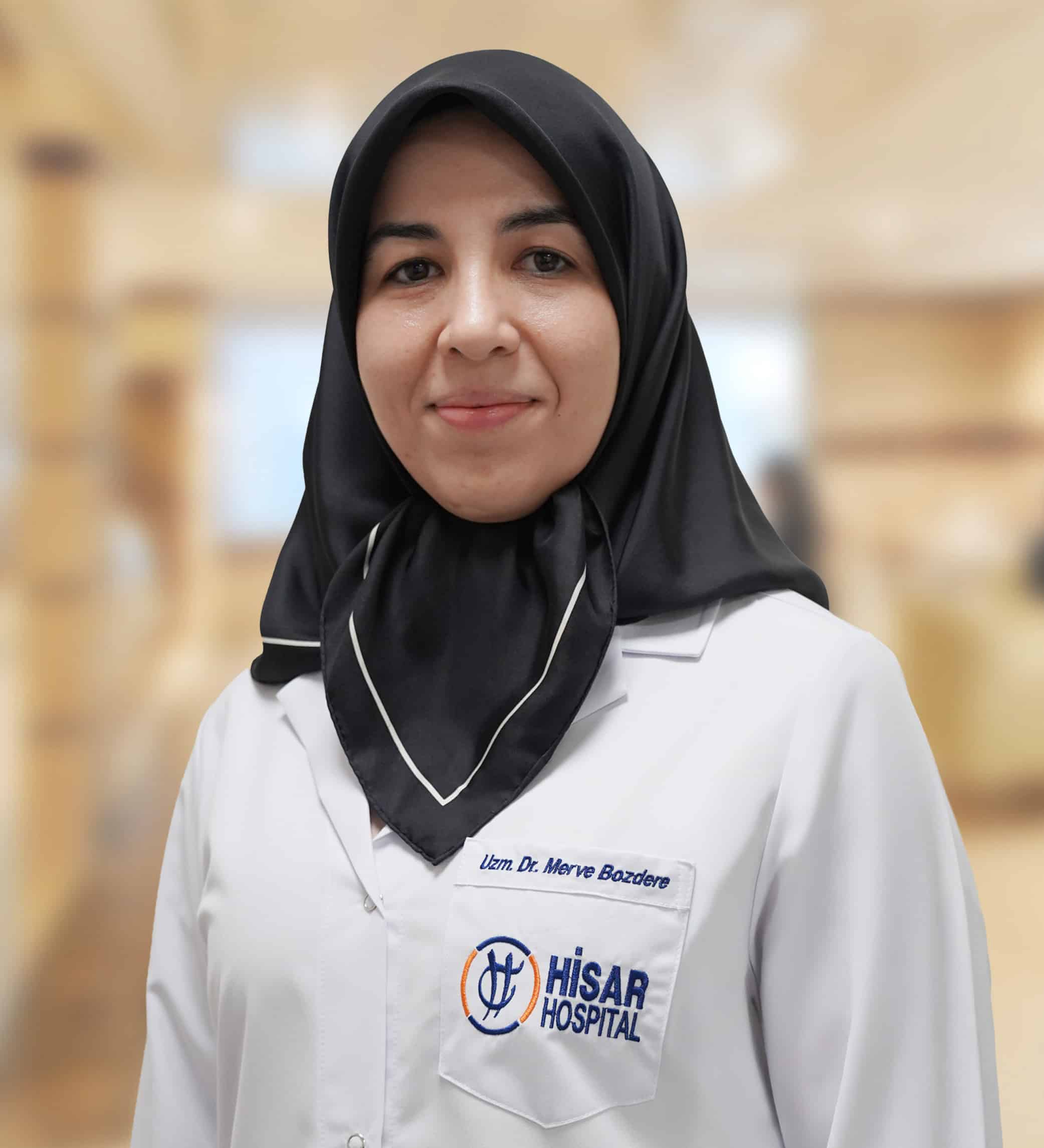 Uzm. Dr. Merve BOZDERE